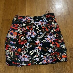 Floral Print Women Skirt